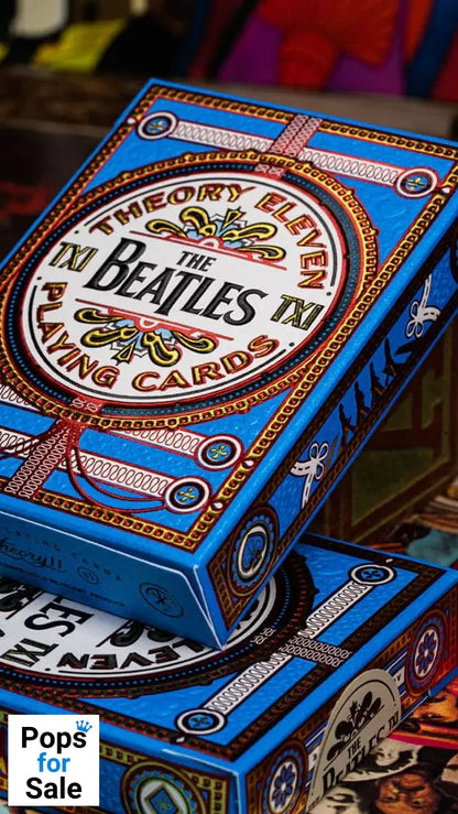 The Beatles Playing Cards Blue Version Playing cards