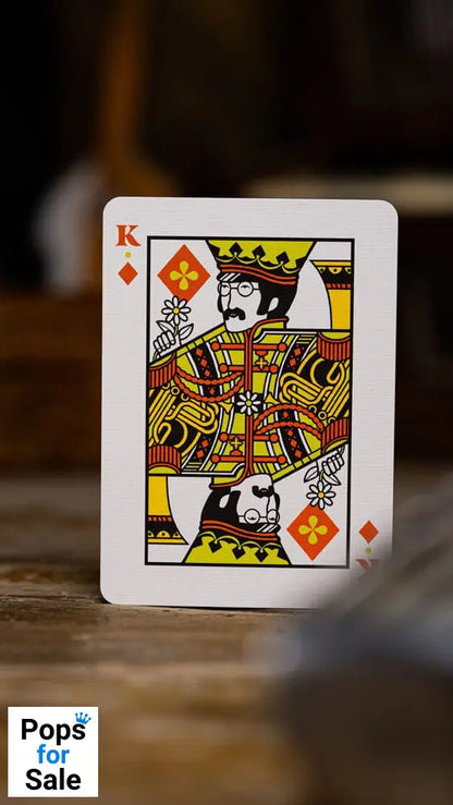 The Beatles Playing Cards Blue Version