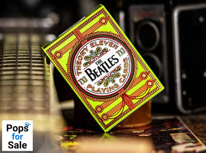 The Beatles Playing Cards Green Version
