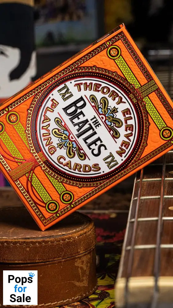 The Beatles Playing Cards Orange Version