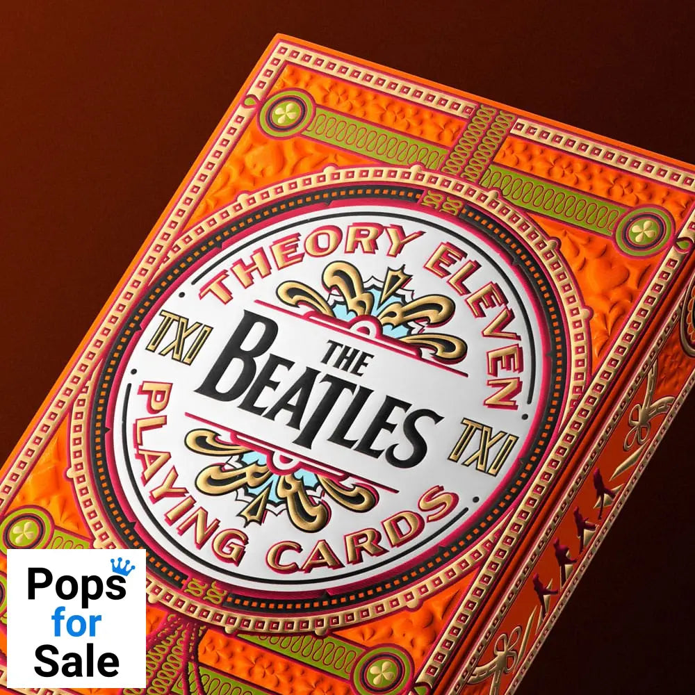 The Beatles Playing Cards Orange Version
