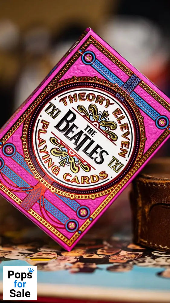 The Beatles Playing Cards Pink Version