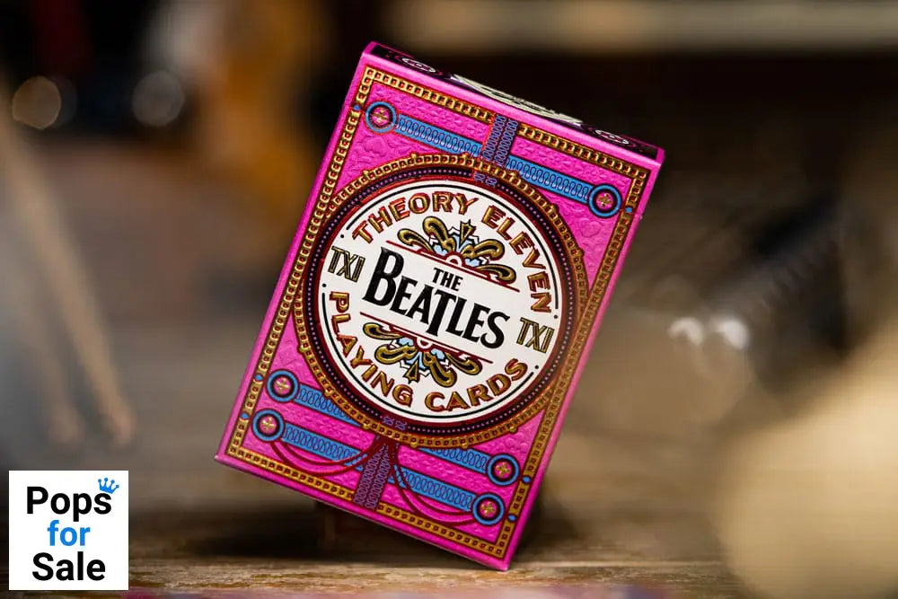 The Beatles Playing Cards Pink Version