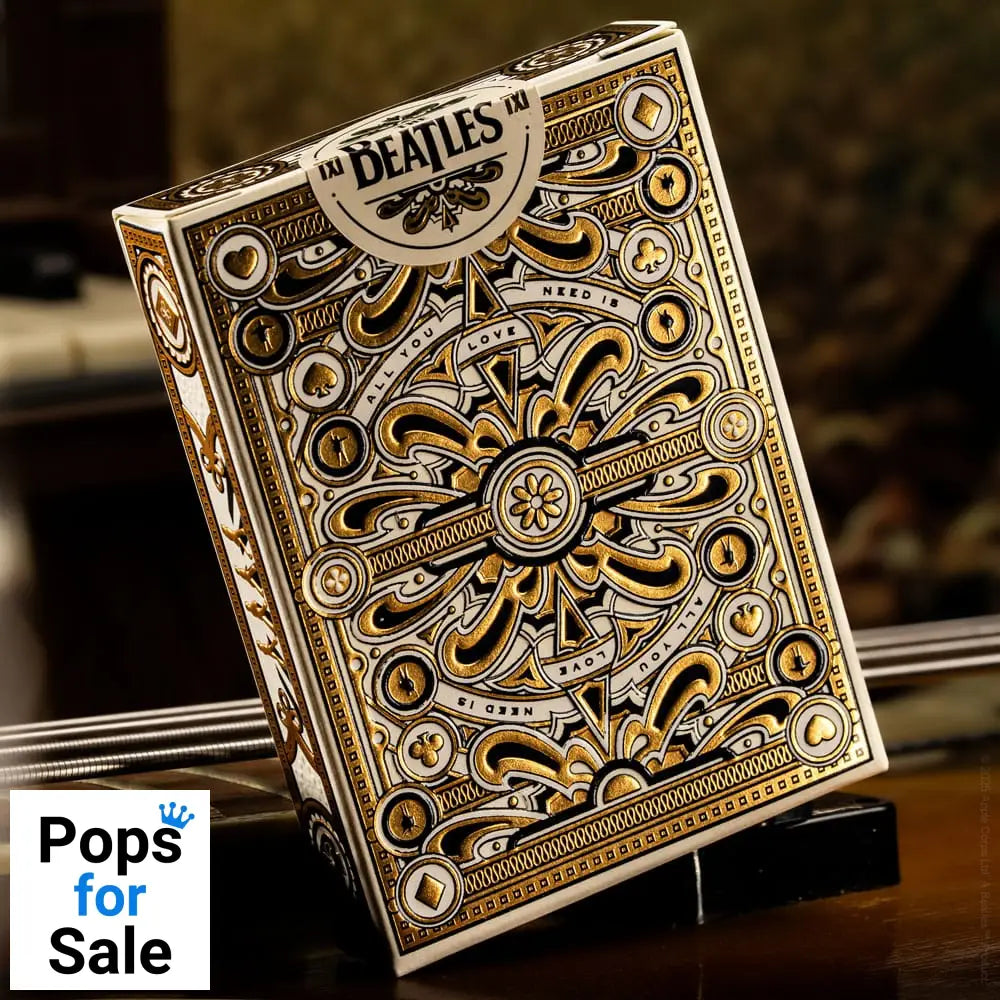 The Beatles Playing Cards White Special Edition