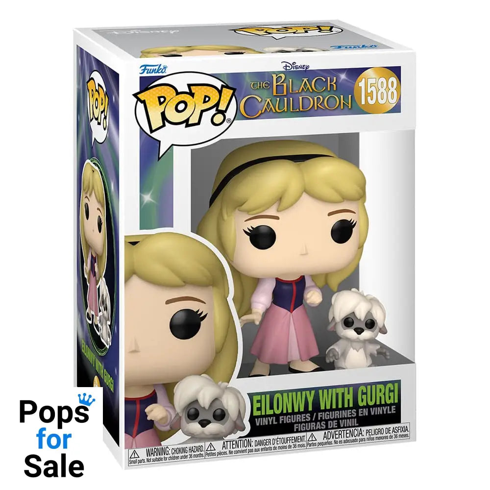 The Black Cauldron POP! Disney Vinyl Figure Eilonwy w/Gurgi 9 cm