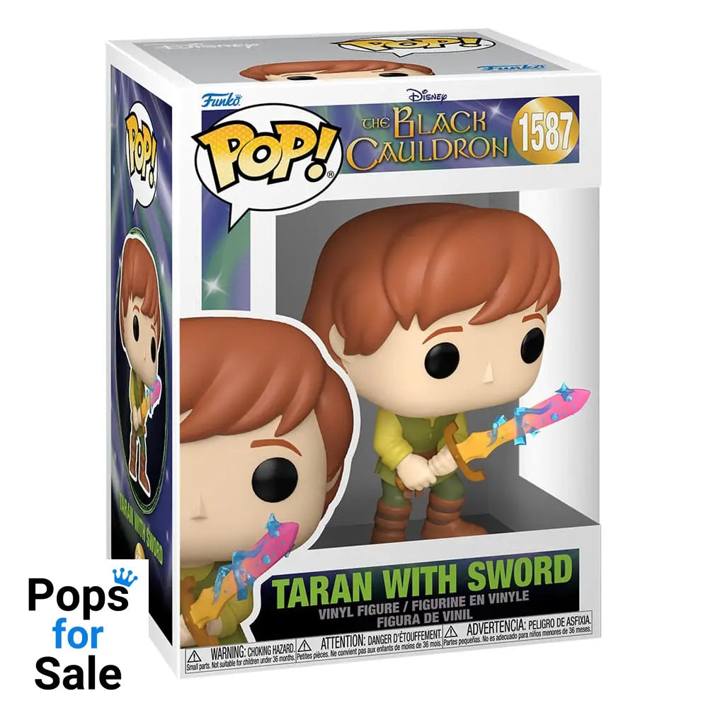The Black Cauldron POP! Disney Vinyl Figure Taran w/Sword 9 cm