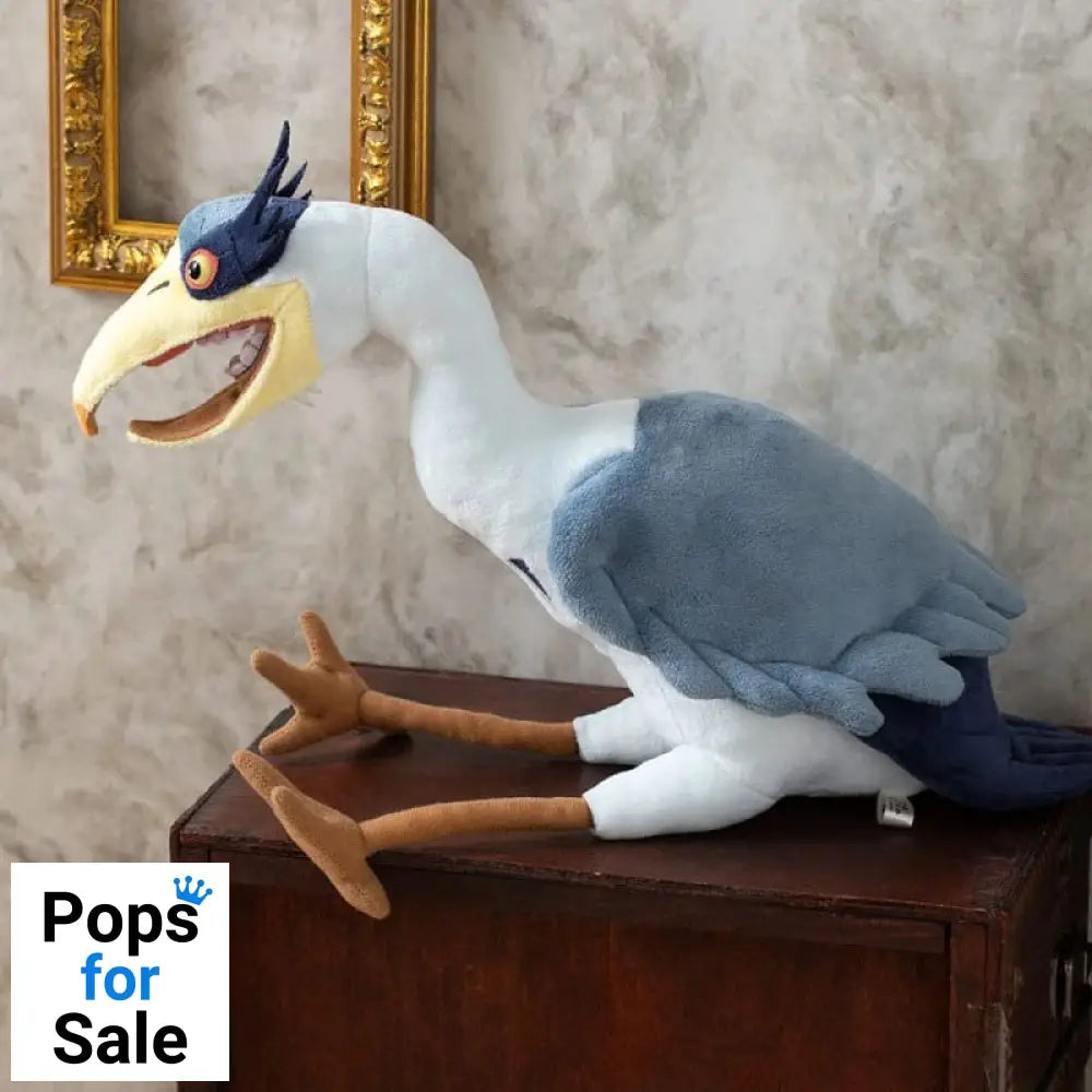 The Boy and the Heron Plush Figure Grey Heron 21 cm