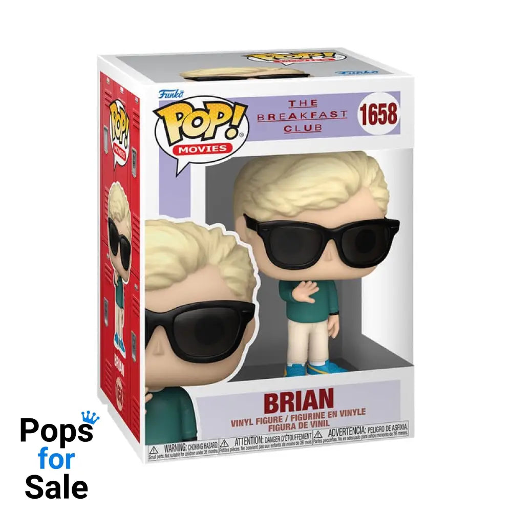 The Breakfast Club POP! Movies Vinyl Figure Brian 9 cm