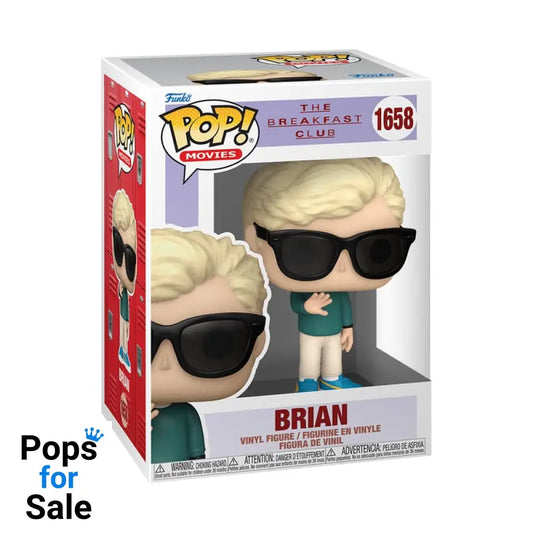 The Breakfast Club POP! Movies Vinyl Figure Brian 9 cm