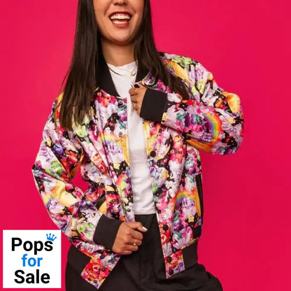 The Care Bears x Universal Monsters by Loungefly Bomber Jacket Unisex Barbie 65th Anniversary Size S