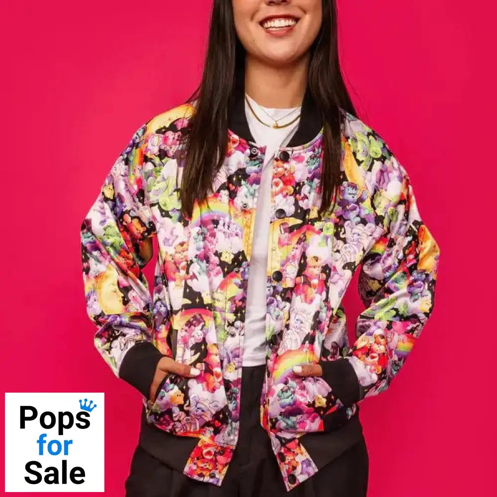 The Care Bears x Universal Monsters by Loungefly Bomber Jacket Unisex Barbie 65th Anniversary Size S Sweaters