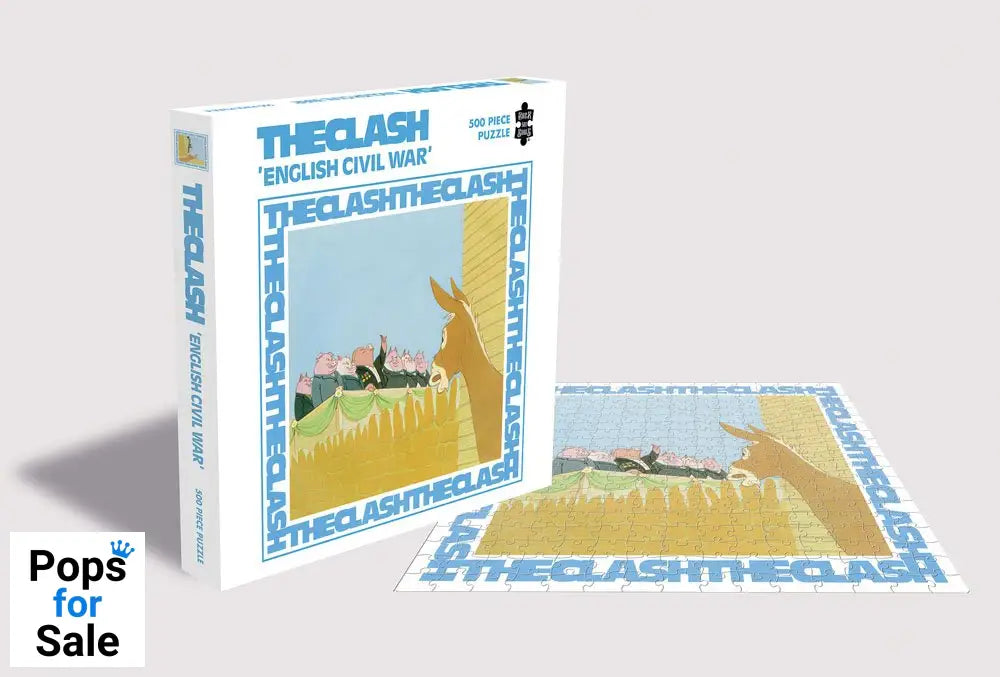 The Clash Rock Saws Jigsaw Puzzle English Civil War (500 pieces)