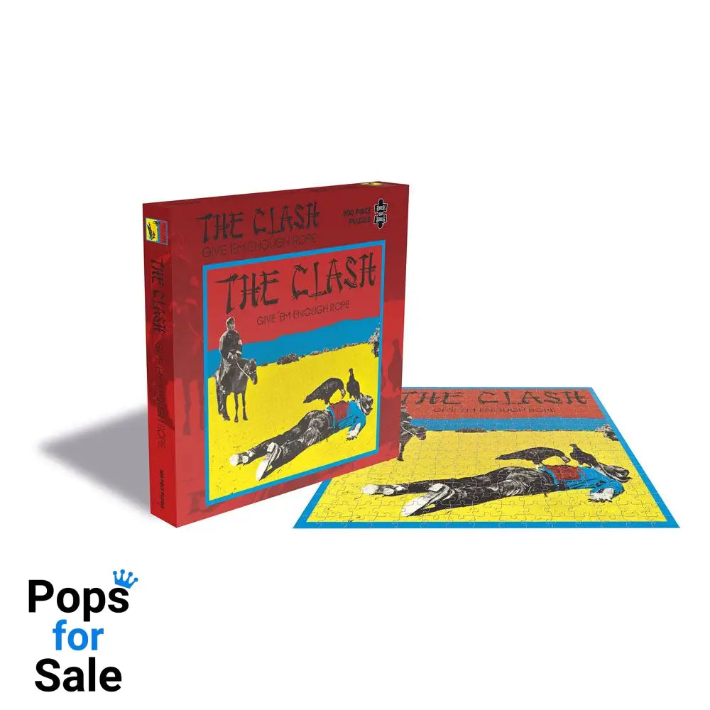 The Clash Rock Saws Jigsaw Puzzle Give Em Enough Rope (500 pieces)
