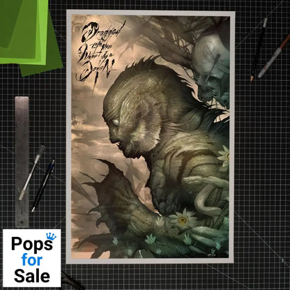 The Creature from the Black Lagoon Art Print Creature from the Black Lagoon by Dan Quintana 61 x 41 cm - unframed