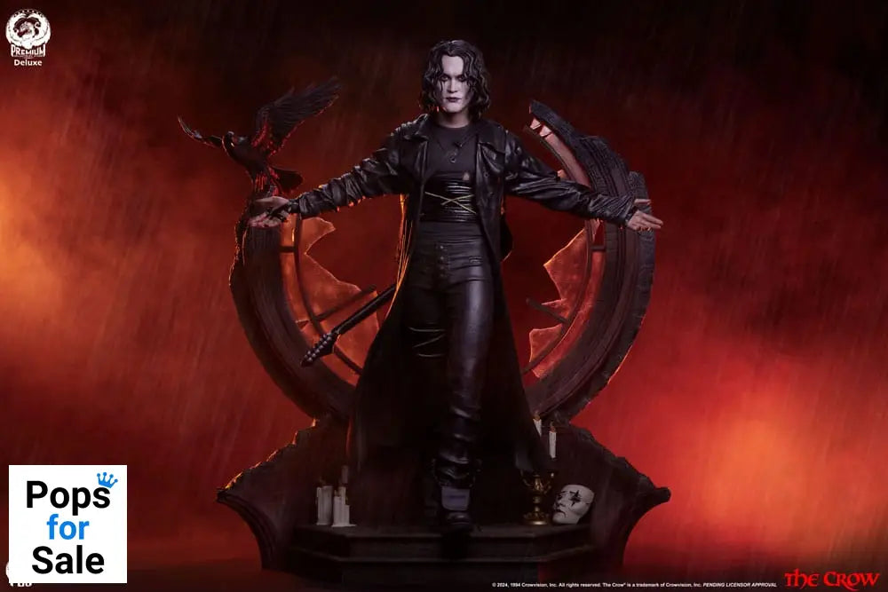 The Crow Epic Series Statue 1/3 Crow Deluxe Edition 66 cm