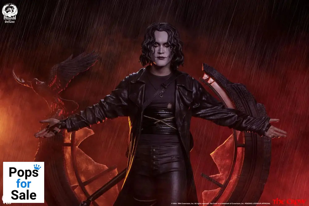 The Crow Epic Series Statue 1/3 Crow Deluxe Edition 66 cm