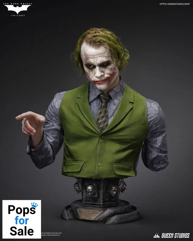 The Dark Knight Bust 1/1 The Joker 89 cm