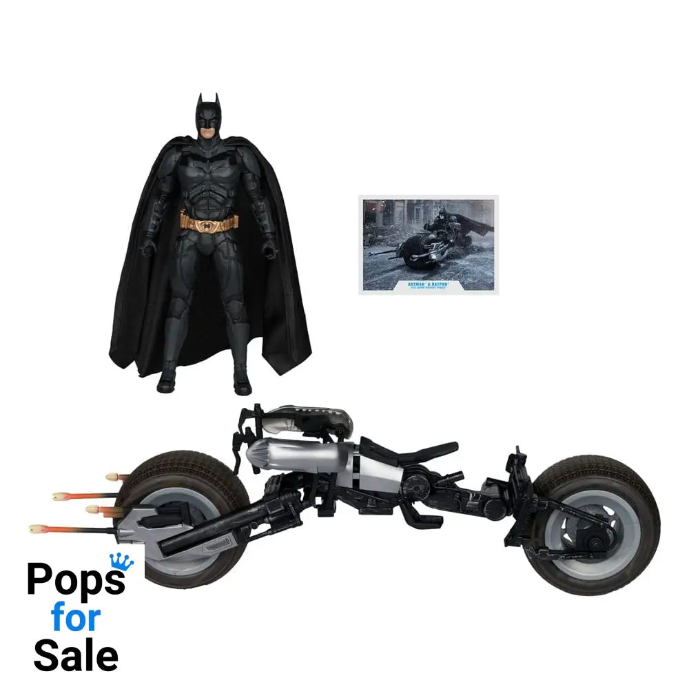 The Dark Knight DC Multiverse Action Figure with Vehicle Batman & The Batpod 18 cm