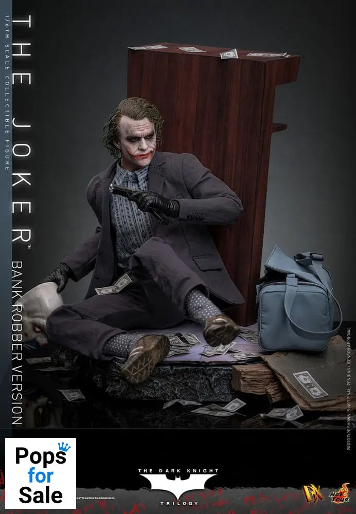 The Dark Knight DX Action Figure 1/6 The Joker (Bank Robber Version) 30 cm