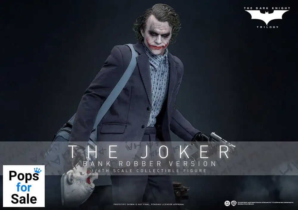 The Dark Knight DX Action Figure 1/6 The Joker (Bank Robber Version) 30 cm