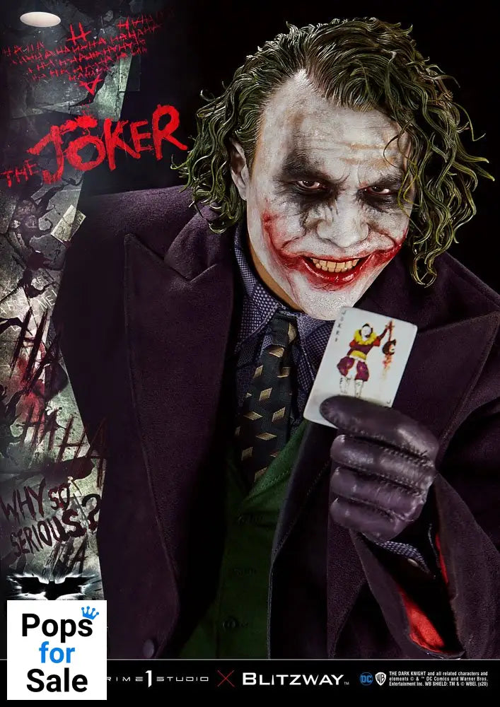 The Dark Knight Statue 1/3 The Joker Bonus Version 72 cm