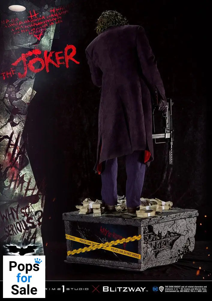 The Dark Knight Statue 1/3 The Joker Bonus Version 72 cm