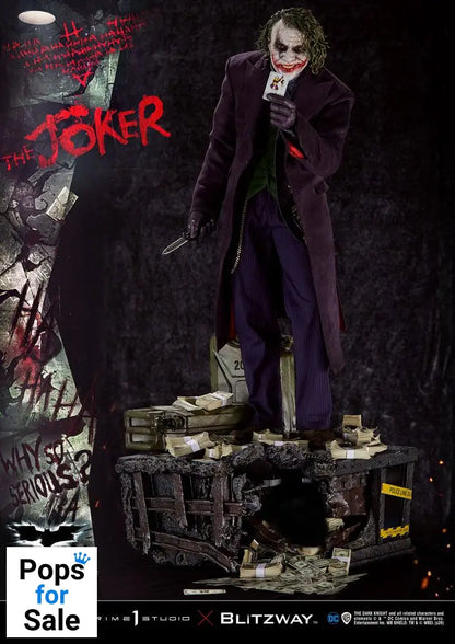 The Dark Knight Statue 1/3 The Joker Bonus Version 72 cm Statues