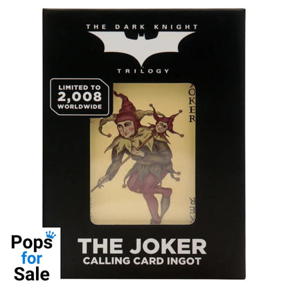 The Dark Knight Trilogy Limited Edition Joker Calling Card Ingot Ingot