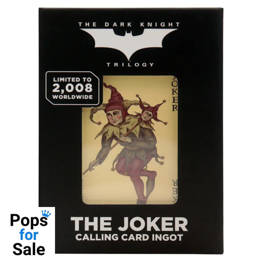 The Dark Knight Trilogy Limited Edition Joker Calling Card Ingot Ingot