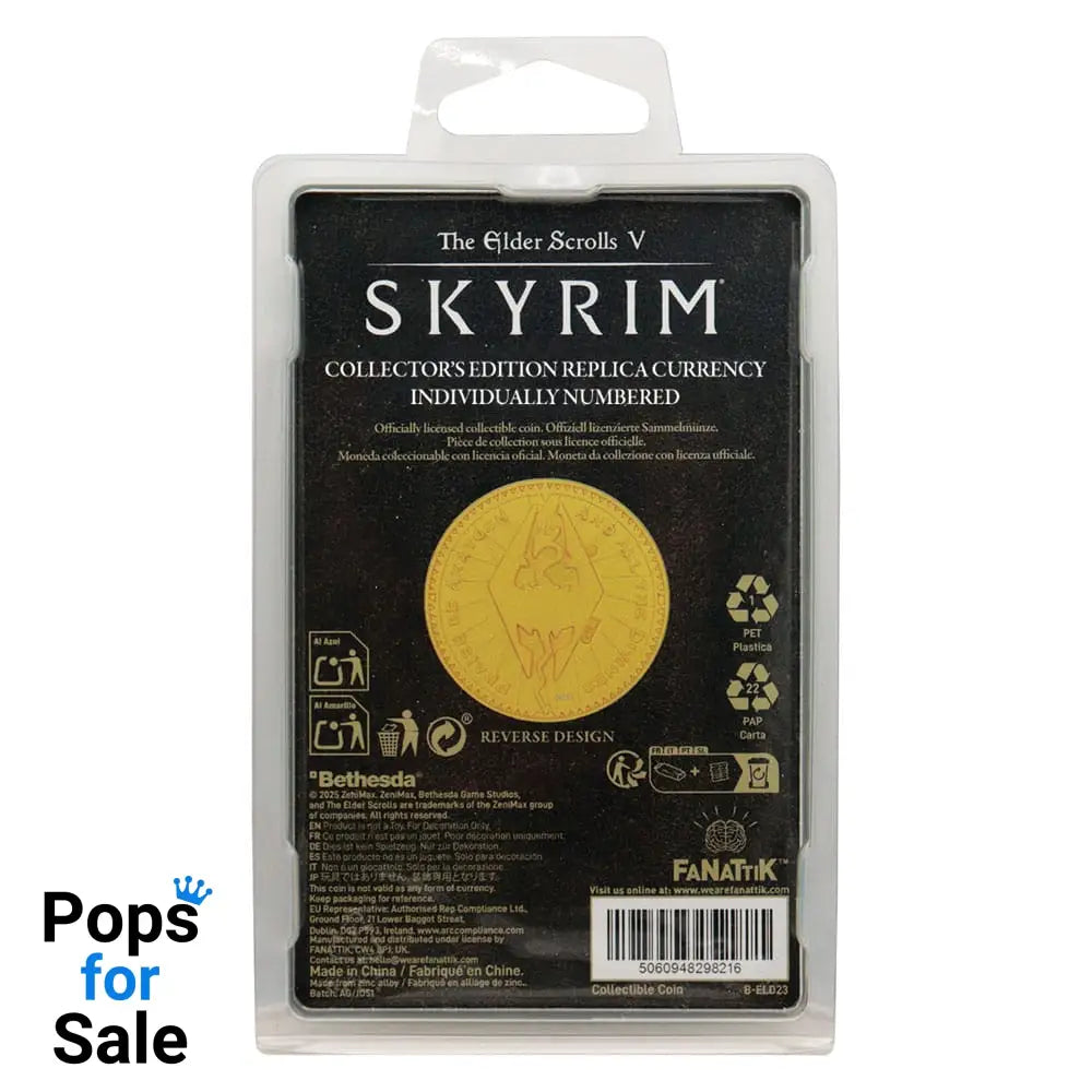 The Elder Scrolls Collectable Coin Septim Misty Gold Edition