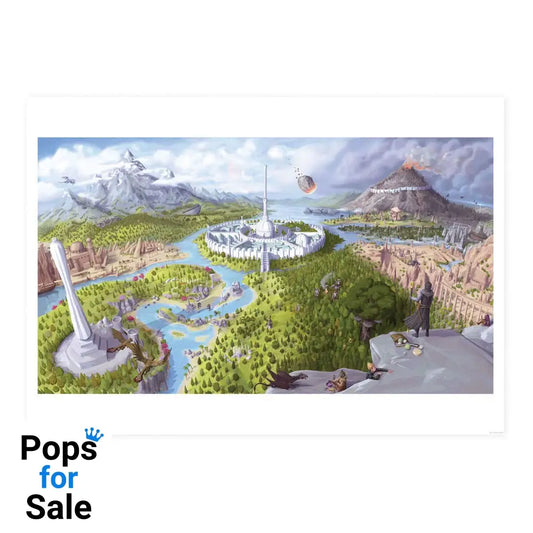 The Elder Scrolls IV: Oblivion Art Print Imperial City 42 x 30 cm