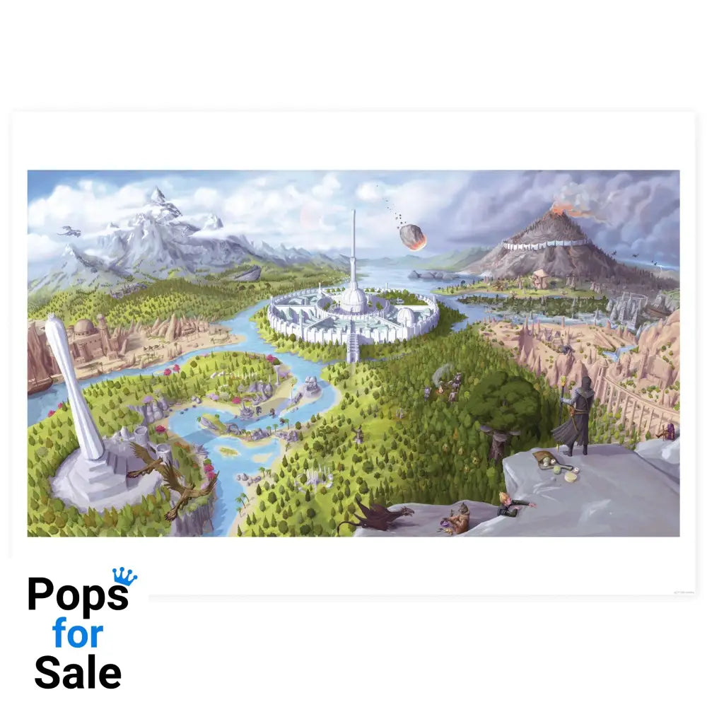 The Elder Scrolls IV: Oblivion Imperial City Art Print