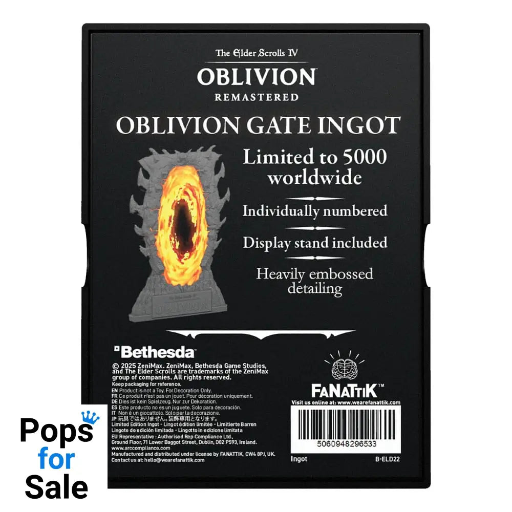 The Elder Scrolls IV: Oblivion Ingot Gates