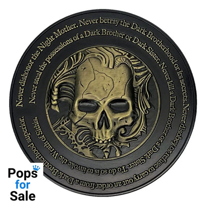 The Elder Scrolls IV: Oblivion Medallion Dark Brotherhood Decoration