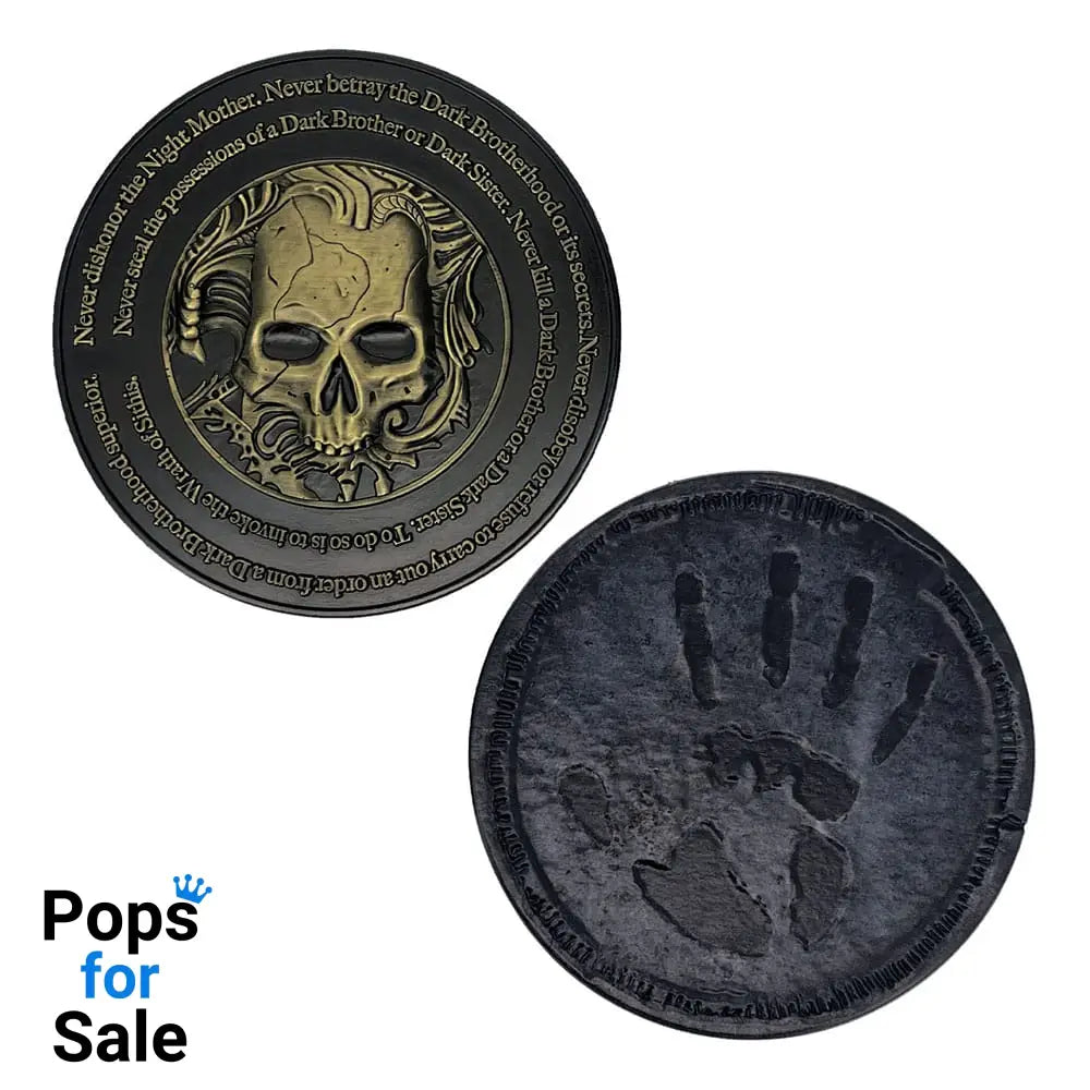 The Elder Scrolls IV: Oblivion Medallion Dark Brotherhood Decoration