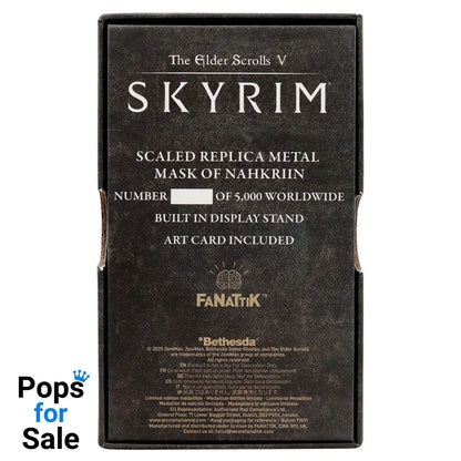 The Elder Scrolls V Replica Skyrim Nahkriin Dragon Priest Mask Limited Edition