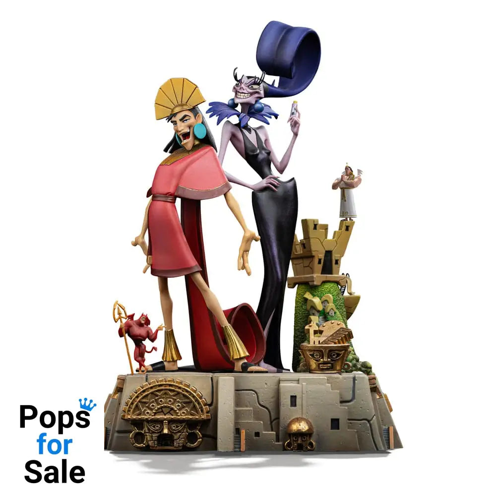 The Emperor's New Groove Deluxe Art Scale Statue 1/10 Kuzko & Yzma 28 cm