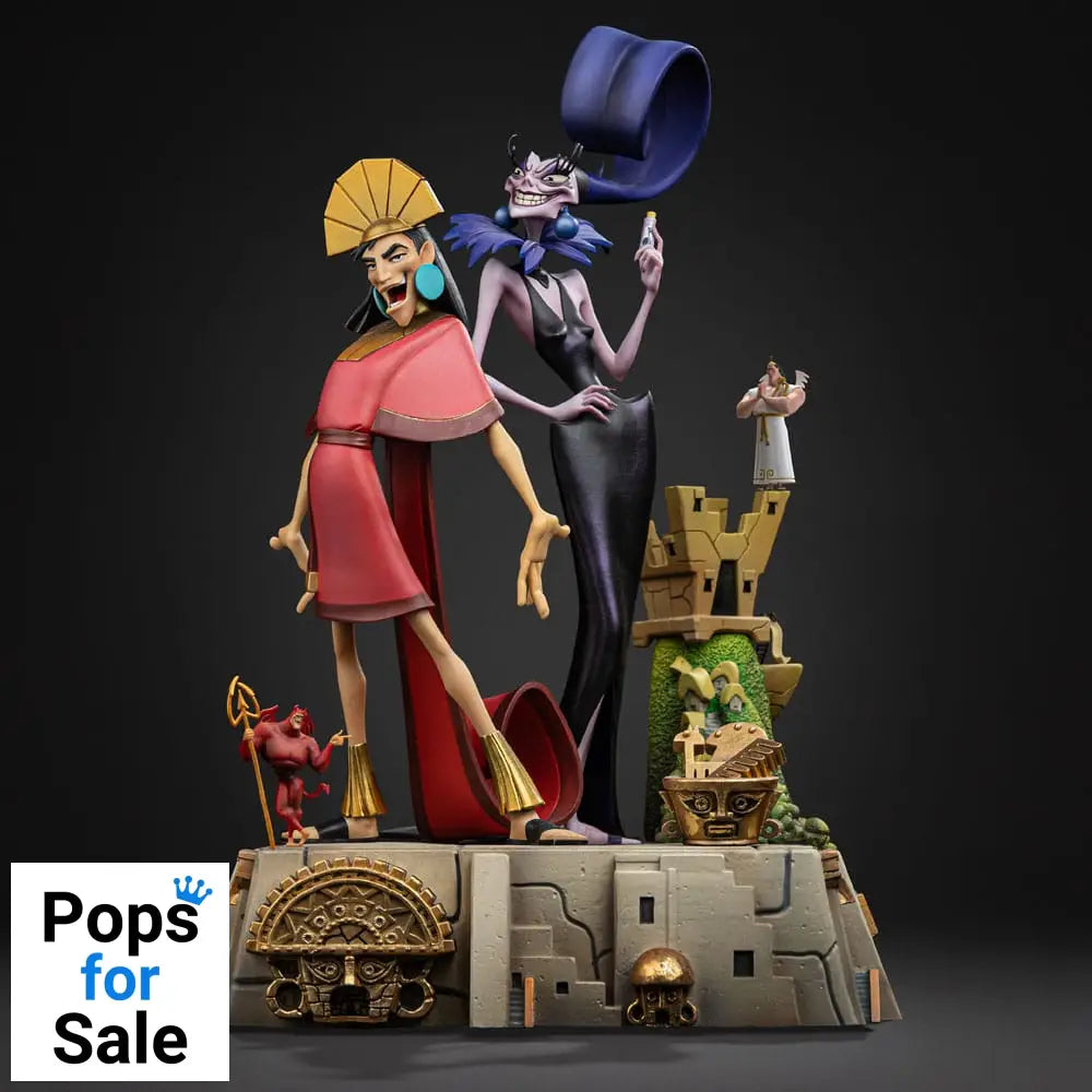 The Emperor's New Groove Deluxe Art Scale Statue 1/10 Kuzko & Yzma 28 cm