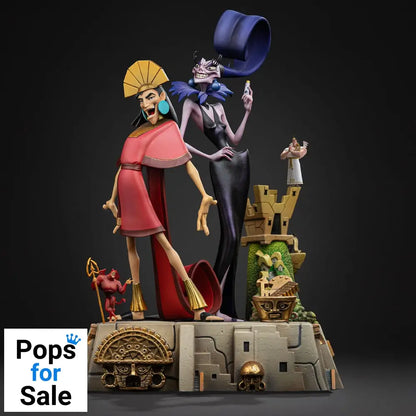 The Emperor's New Groove Deluxe Art Scale Statue 1/10 Kuzko & Yzma 28 cm