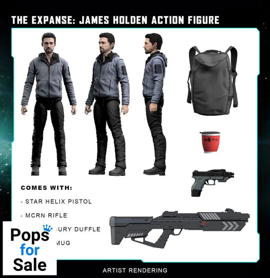 The Expanse Action Figure James Holden 20 cm Action figures