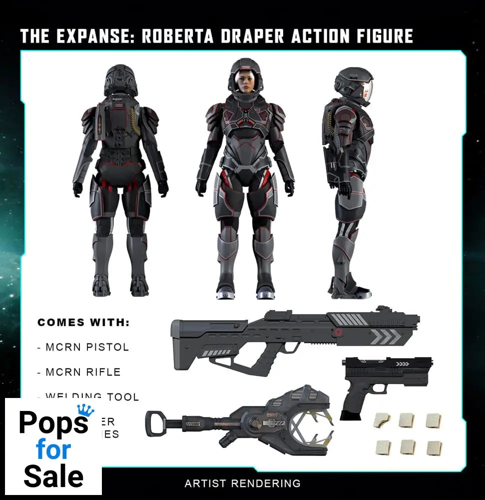 The Expanse Action Figure Roberta Draper 20 cm Action figures