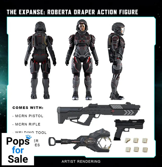 The Expanse Action Figure Roberta Draper 20 cm
