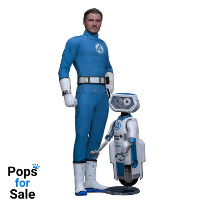 The Fantastic Four: First Steps Movie Masterpiece Action Figure 2-Pack 1/6 Mister Fantastic & H.E.R.B.I.E. 30 cm Action