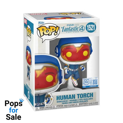 The Fantastic Four: First Steps POP! Vinyl Figure Human Torch (Astronaut) 9 cm