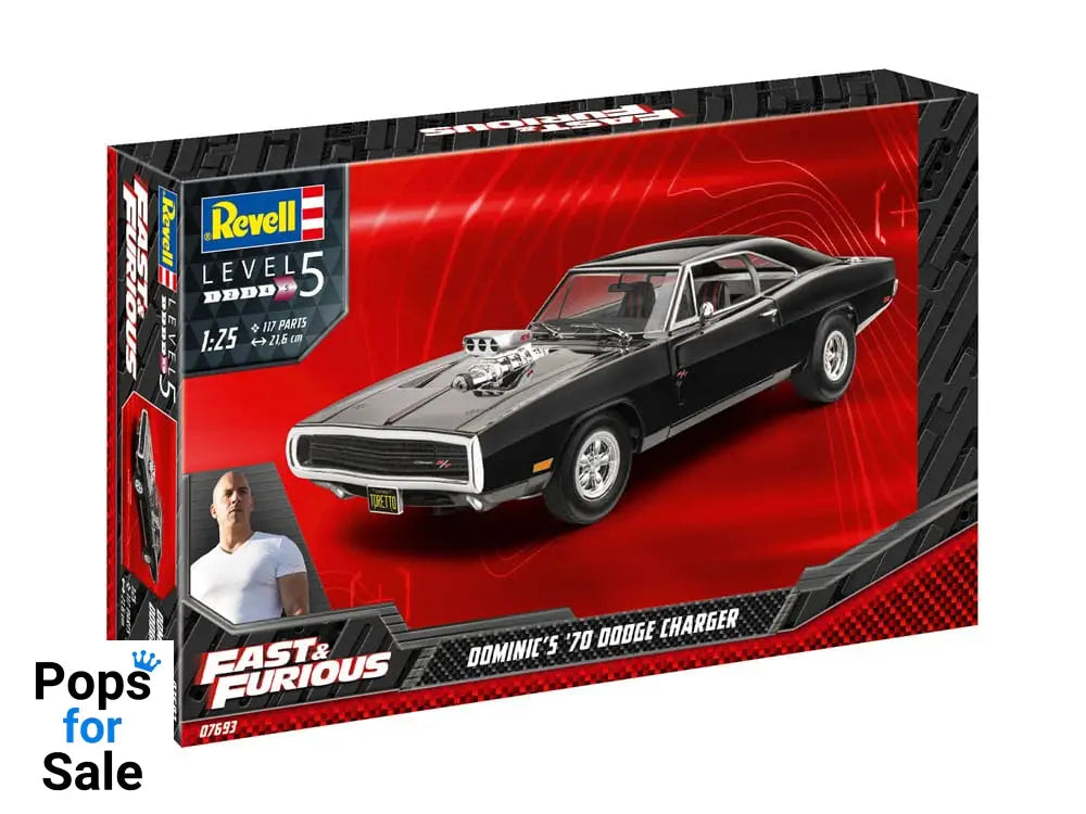 The Fast & Furious Model Kit Dominics 1970 Dodge Charger Model kits