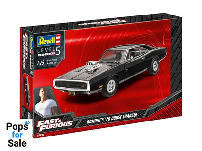 The Fast & Furious Model Kit Dominics 1970 Dodge Charger Model kits