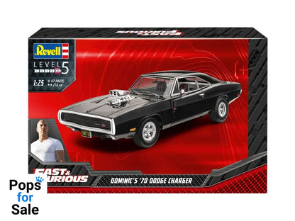 The Fast & Furious Model Kit Dominics 1970 Dodge Charger Model kits