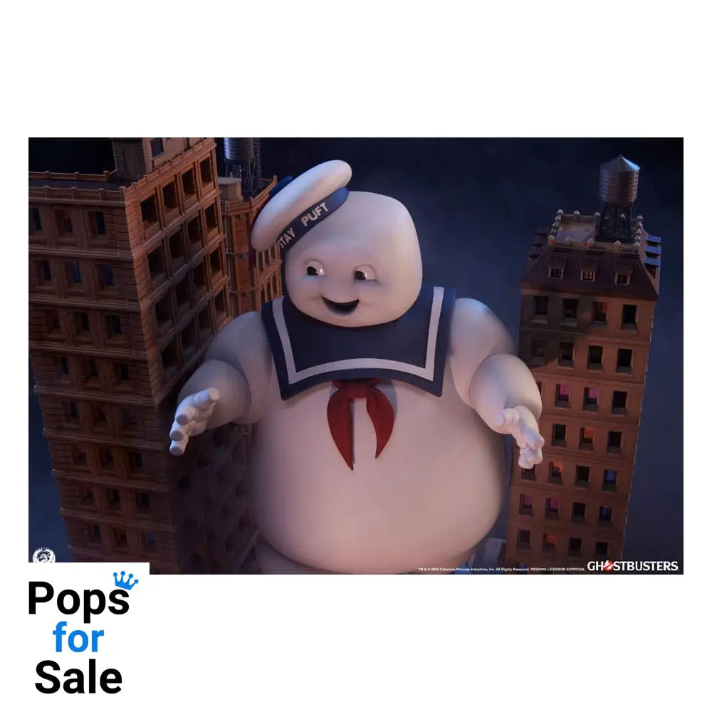 The Ghostbusters Diorama Statue Stay Puft Marshmallow Man 74 cm