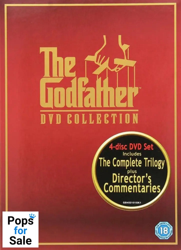 The Godfather Trilogy [1972] Red Box Set DVD Collection