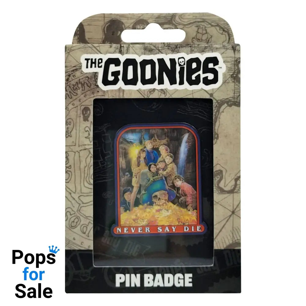 The Goonies Pin Badge 40th Anniversary Never Say Die